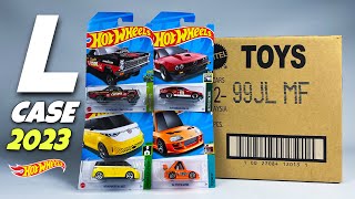 Unboxing Hot Wheels 2023 - L case!