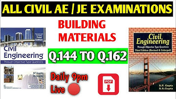 Building materials Part 12 Gupta & Gupta book detailed solution by vipadvancetech