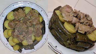 طريقة عمل ورق العنب  Wie man Weinblätter macht