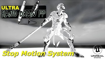 02 - Stop Motion Animation with Hand Draw Post Process in Unrea Engine 5