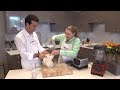 Vitamix Chef Teaches Homemade Almond Milk (to a VERY YOUNG Lenny Gale)