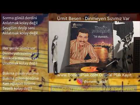 Ümit Besen - Dinmeyen Sızımız Var / #Plak Kayıt #nostalji #ümitbesen