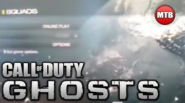 Call Of Duty: Ghosts "SQUADS" Multiplayer Game Mode? - New "GHOST" Menu Footage! - (COD GAMEPLAY)