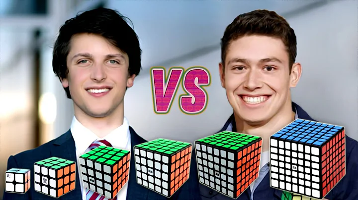 Rubik's Cube World Record Race Kevin VS Feliks VS WCA Records VS Best Of Feliks And Kevin