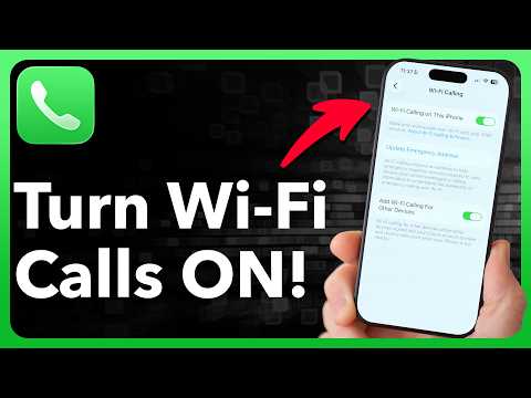 Video How To Enable WiFi Calls On iPhone Or Android