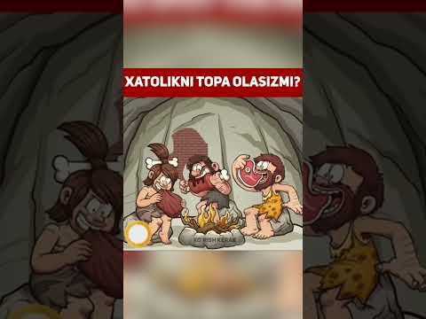 Xatolikni topa olasizmi
