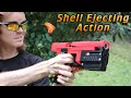 Nerf Mod: The FlyPoint, Shell-Slinging Blowback Action