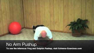 No Arm Pushup-KILLER for your upper back!