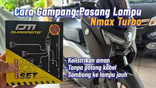 Cara pasang klakson dan lampu tambahan - Nmax Turbo