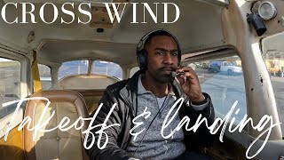 First Time Cross Wind Takeoff & Landing by JDTheBlackPilot 85 views 2 months ago 8 minutes, 53 seconds