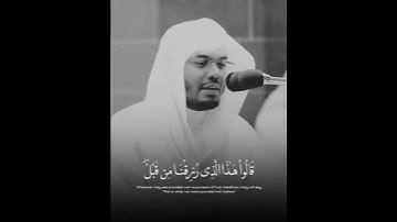 تلاوه خاشعه لشيخ ياسر الدوسري