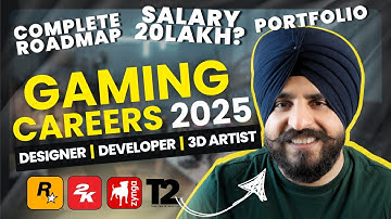 Gaming Career Masterclass 2025 — How to Start (Roadmap, Salaries, Everything!)