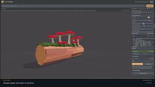 ThreeJS Generator — Text to Editable 3D | Demo