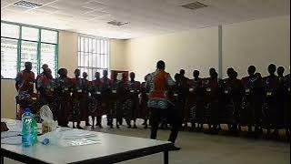 Bwana unifanye chombo#setpiece-live performance @ Egerton university njoro 2018 Bronze class