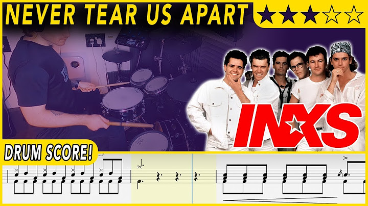 Never Tear Us Apart Drums version - Drums performance video thumbnail