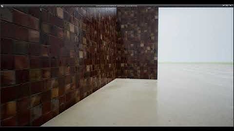 Trinity Mysterious System, Rain effects, UE 4.26