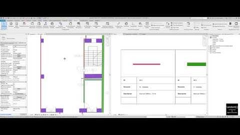 Automatic wall legend (with color fill elements) in Revit with Dynamo