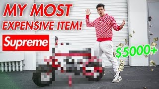 most expensive supreme item