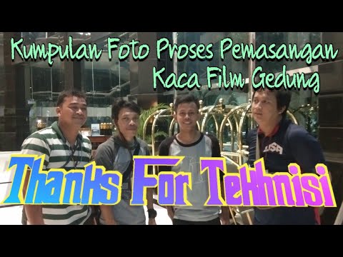 Kumpulan Hasil Jepretan Kamera Proses Pemasangan  Kaca  film 