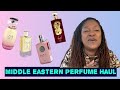 Middle eastern perfume haul