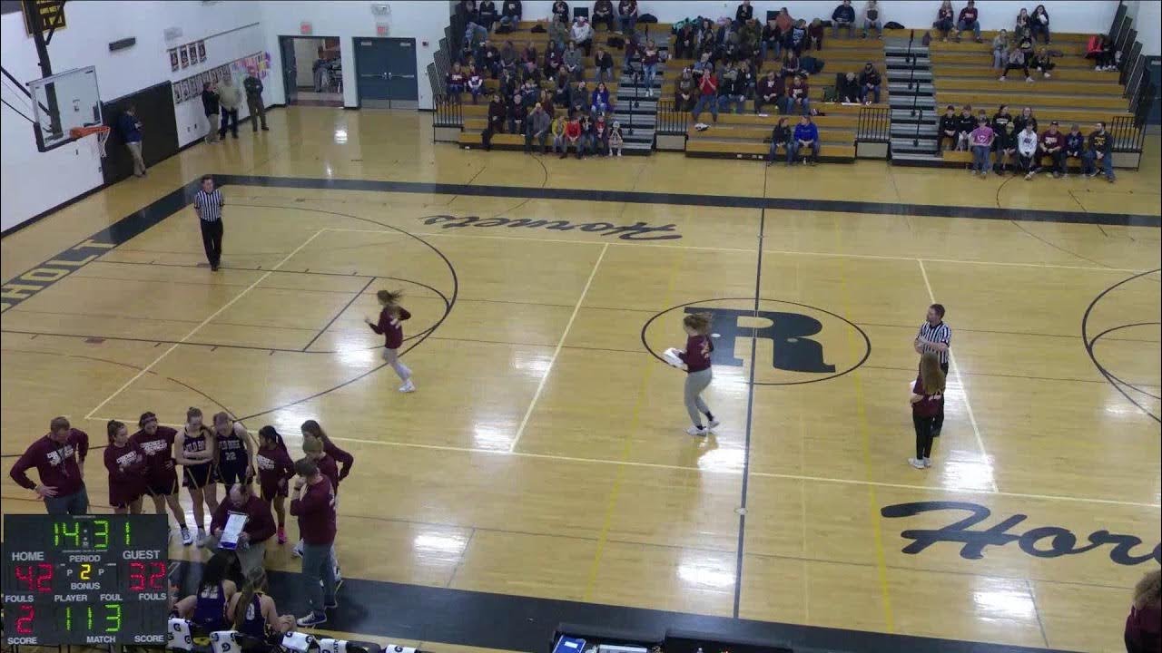 Rosholt High School vs Wild Rose High School Womens Varsity Basketball