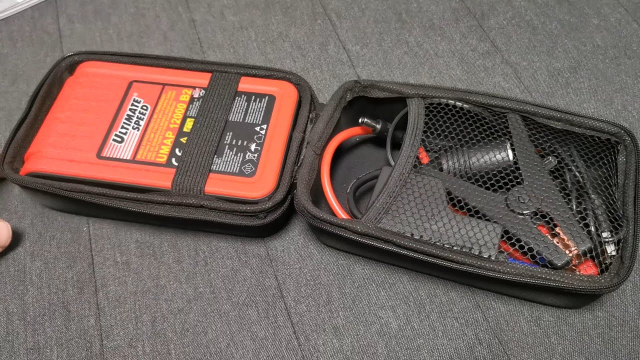 Ultimate Speed UMAP 12000 B2 Portable Jump Starter With Power Bank (Lidl) -  review and partial test 