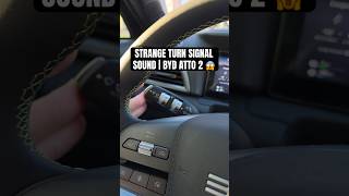 STRANGE TURN SIGNAL SOUND | 2026 BYD ATTO 2 DM-I  #catchingcars #byd #carsounds #shorts #bydatto2