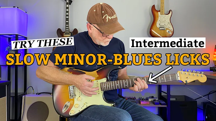 SLOW BLUES! Intermediate Solo Guitar Licks