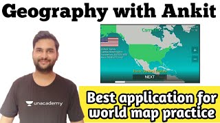 Best application for #world_map_practice for UPSC, PCS, NET JRF screenshot 3