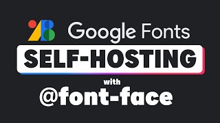 Selfhosting fonts explained (including Google fonts) // @fontface tutorial
