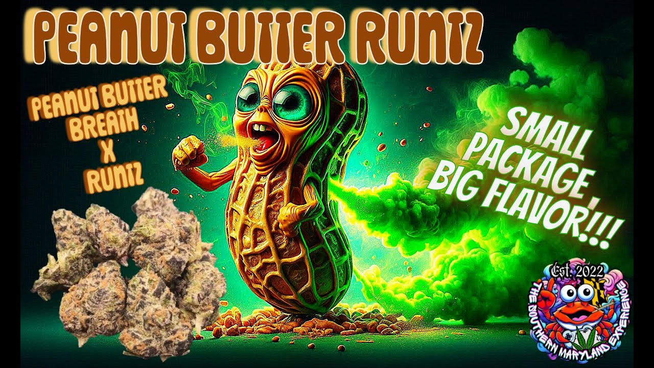 Trying TSME Peanut Butter Runtz THCa Flower - Buttery Sweet!