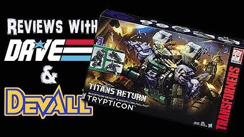 Hasbro Transformers Titans Return Trypticon REVIEW