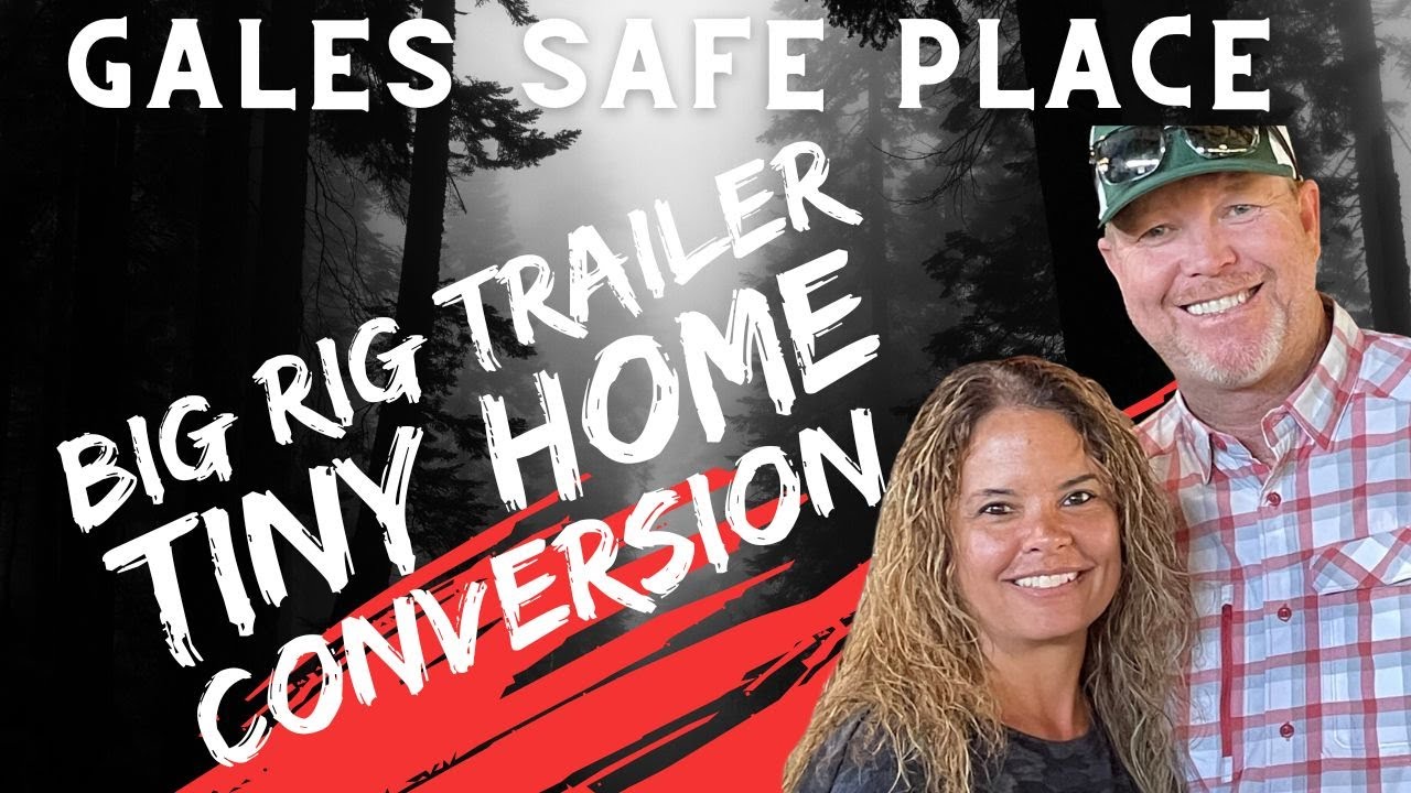 *TINY HOME TOUR* Big Rig Refrigerated semi-trailer converted into a ...