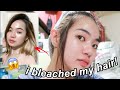I BLEACHED MY HAIR!😅 *tips to prevent bleached hair from damaging*