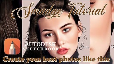 Step by Step Smudge Tutorial via Sketchbook(Part 5)