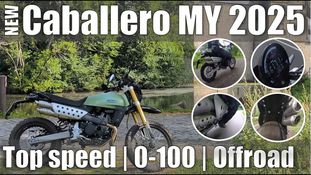 #3 Fantic Caballero 500 Rally — 2025 модельный год — двигатель Minarelli — Максимальная скорость ...