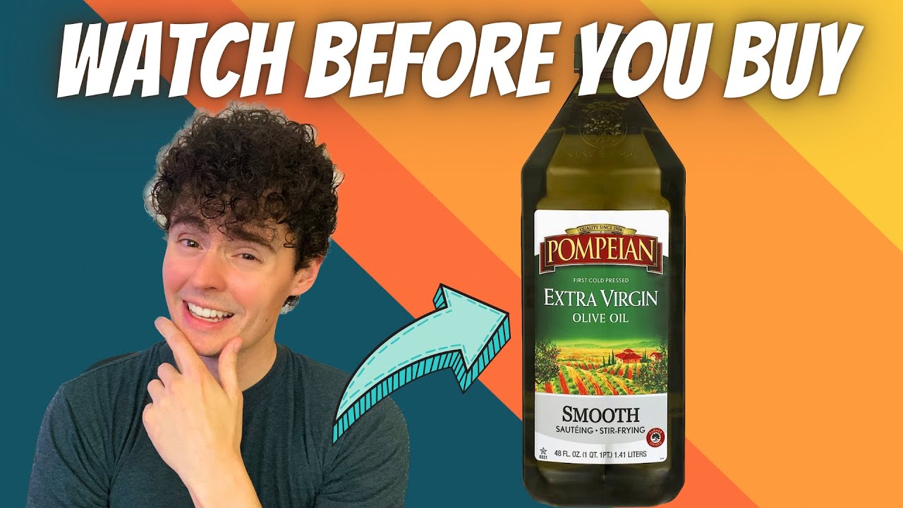 Pompeian Smooth Extra Virgin Olive Oil, First Cold Pressed, Mild and