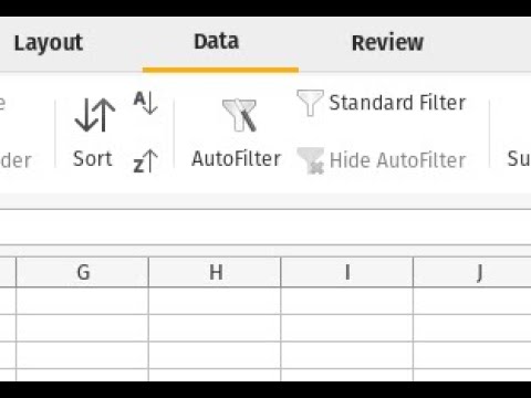 Excel ის მსგავსი ტაბების დამატება Libreoffice Calc-ში