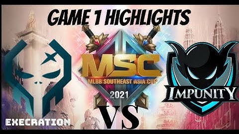 GAME 1 HIGHLIGHTS EXECRATION vs IMPUNITY KH | BagakayGaming09