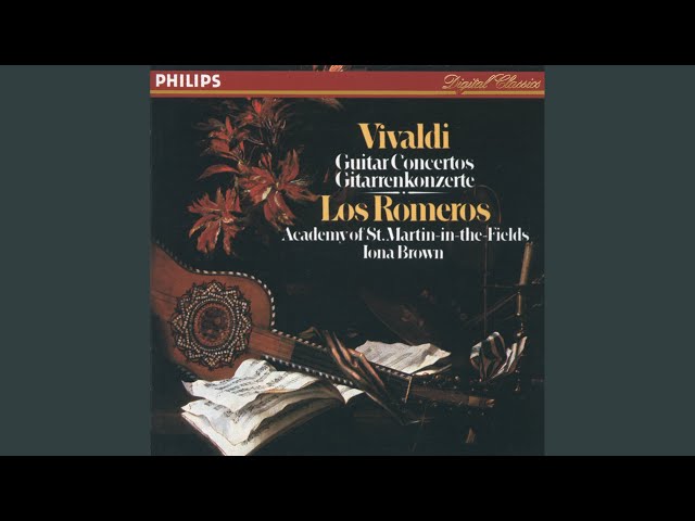 Vivaldi - Concerto pour luth RV 93:Largo : C.Parkening / Academy of St Martin in the Fields / I.Brown