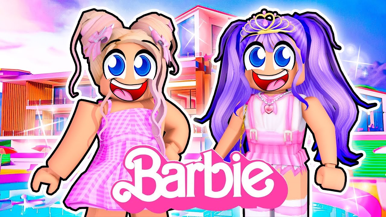 Isy & Dania WERDEN BARBIE in ROBLOX! 🌸 Roblox