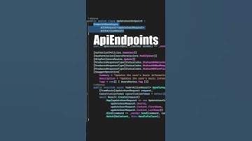 REPR (Request-Endpoint-Response) Pattern and ApiEndpoints