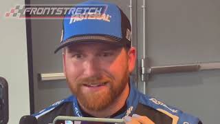 Chris Buescher Wrecks in NASCAR Cup Series Practice at Charlotte