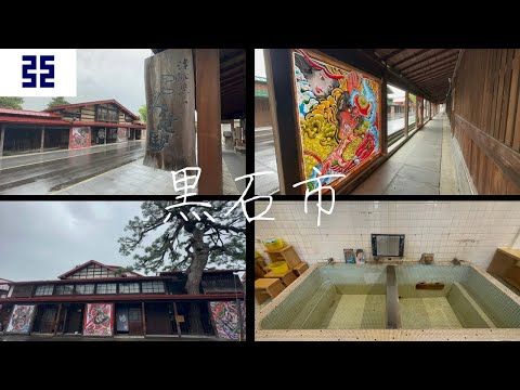 【黒石市】歴史的な城下町名残りの木造アーケード【青森県】