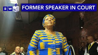 R50 000 bail set for former Parly Speaker Nosiviwe Mapisa-Nqakula