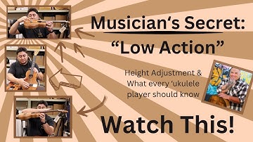 Musicianʻs Secret: Height Adjustment & what every ʻukulele player should know