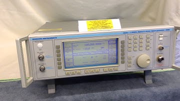 Marconi Instruments 10kHZ - 1.35GHz Digital & Vector Signal Generator 2050 Overview (For Sale) UK