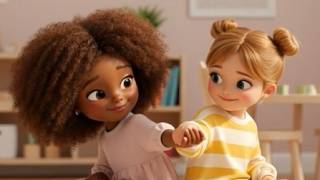 Let’s Try Again 💛 A gentle children’s song about friendship, big feelings, and learning to say sorry