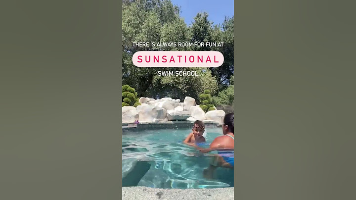 Swim lessons at Sunsational Swim School are all about safety, confidence, and fun!