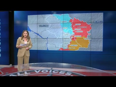 Украина: карта боевых действий 12 января